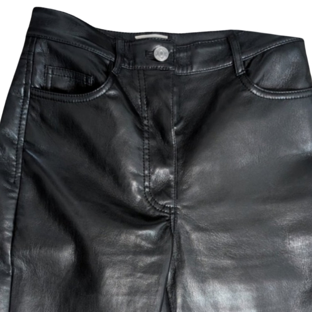 Wilfred Melina Leather Pants Black 0 - Picture 5 of 9